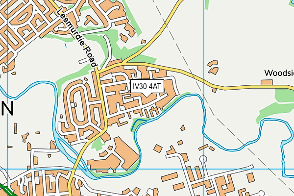IV30 4AT map - OS VectorMap District (Ordnance Survey) IV30 4AT map - OS VectorMap District (Ordnance Survey)