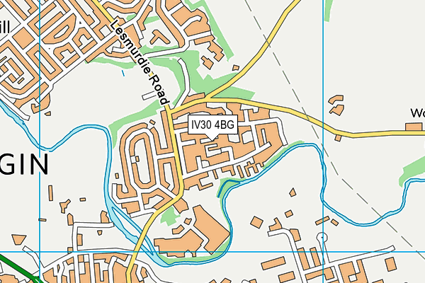 IV30 4BG map - OS VectorMap District (Ordnance Survey) IV30 4BG map - OS VectorMap District (Ordnance Survey)