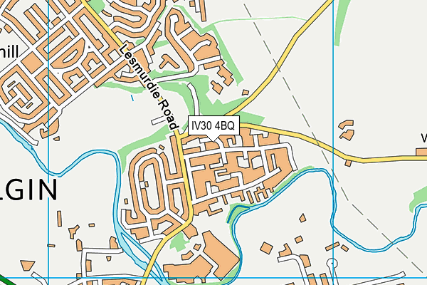 IV30 4BQ map - OS VectorMap District (Ordnance Survey) IV30 4BQ map - OS VectorMap District (Ordnance Survey)