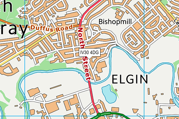 IV30 4DG map - OS VectorMap District (Ordnance Survey) IV30 4DG map - OS VectorMap District (Ordnance Survey)