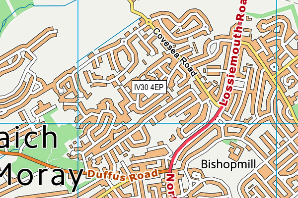 IV30 4EP map - OS VectorMap District (Ordnance Survey) IV30 4EP map - OS VectorMap District (Ordnance Survey)