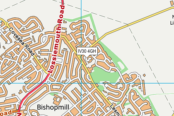IV30 4GH map - OS VectorMap District (Ordnance Survey) IV30 4GH map - OS VectorMap District (Ordnance Survey)