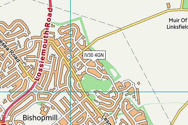 IV30 4GN map - OS VectorMap District (Ordnance Survey) IV30 4GN map - OS VectorMap District (Ordnance Survey)