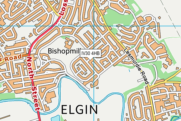 IV30 4HB map - OS VectorMap District (Ordnance Survey) IV30 4HB map - OS VectorMap District (Ordnance Survey)