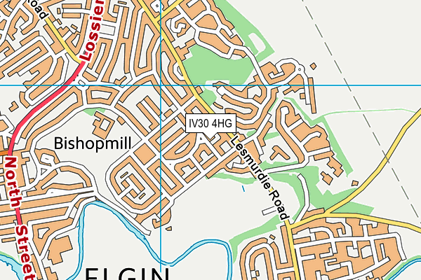 IV30 4HG map - OS VectorMap District (Ordnance Survey) IV30 4HG map - OS VectorMap District (Ordnance Survey)