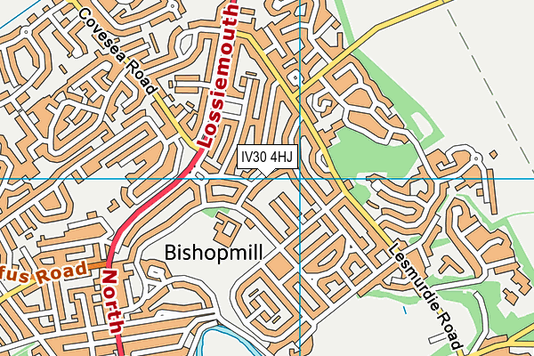 IV30 4HJ map - OS VectorMap District (Ordnance Survey) IV30 4HJ map - OS VectorMap District (Ordnance Survey)