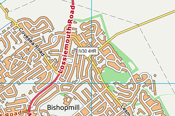 IV30 4HR map - OS VectorMap District (Ordnance Survey) IV30 4HR map - OS VectorMap District (Ordnance Survey)