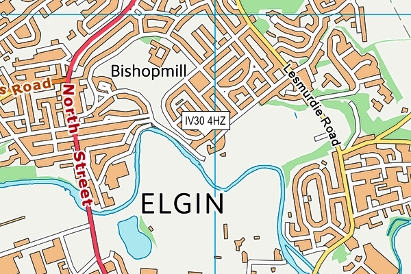 IV30 4HZ map - OS VectorMap District (Ordnance Survey) IV30 4HZ map - OS VectorMap District (Ordnance Survey)
