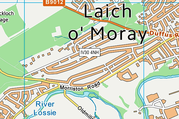IV30 4NH map - OS VectorMap District (Ordnance Survey) IV30 4NH map - OS VectorMap District (Ordnance Survey)