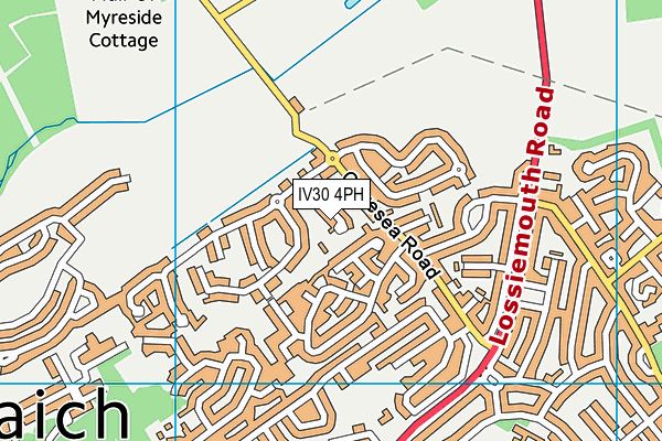 IV30 4PH map - OS VectorMap District (Ordnance Survey) IV30 4PH map - OS VectorMap District (Ordnance Survey)