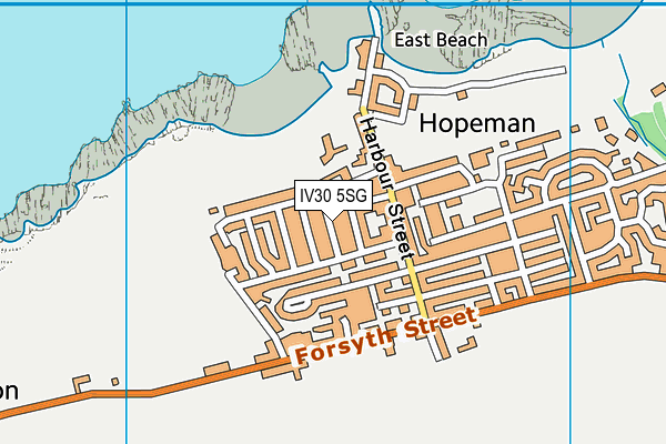 IV30 5SG map - OS VectorMap District (Ordnance Survey) IV30 5SG map - OS VectorMap District (Ordnance Survey)