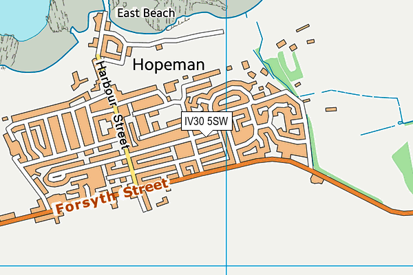 IV30 5SW map - OS VectorMap District (Ordnance Survey) IV30 5SW map - OS VectorMap District (Ordnance Survey)