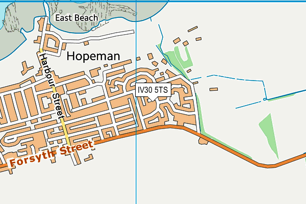 IV30 5TS map - OS VectorMap District (Ordnance Survey) IV30 5TS map - OS VectorMap District (Ordnance Survey)