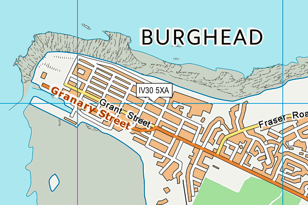 IV30 5XA map - OS VectorMap District (Ordnance Survey) IV30 5XA map - OS VectorMap District (Ordnance Survey)
