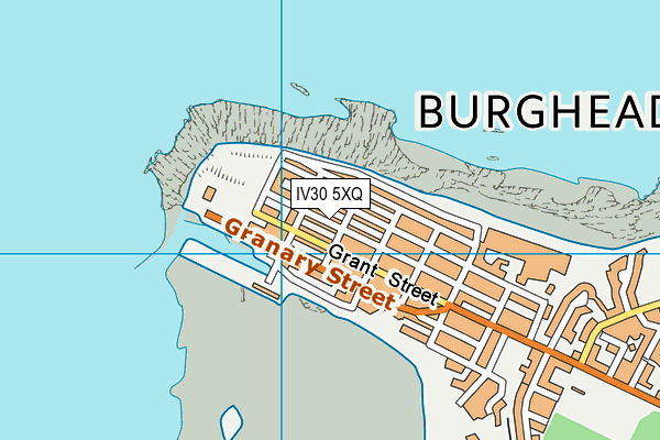 IV30 5XQ map - OS VectorMap District (Ordnance Survey) IV30 5XQ map - OS VectorMap District (Ordnance Survey)