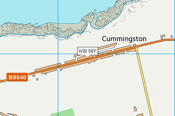 IV30 5XY map - OS VectorMap District (Ordnance Survey) IV30 5XY map - OS VectorMap District (Ordnance Survey)