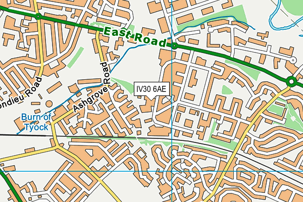 IV30 6AE map - OS VectorMap District (Ordnance Survey) IV30 6AE map - OS VectorMap District (Ordnance Survey)