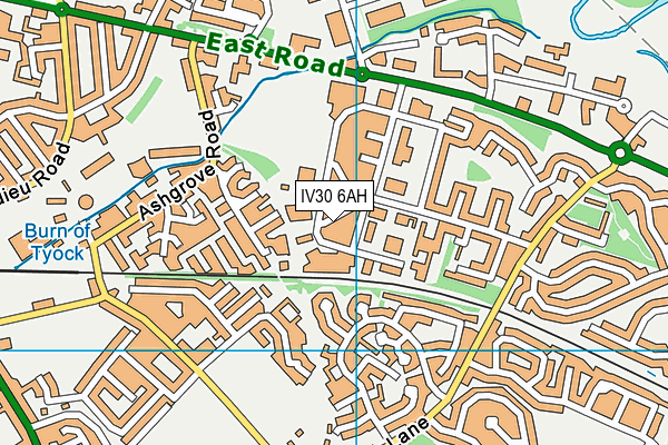 IV30 6AH map - OS VectorMap District (Ordnance Survey) IV30 6AH map - OS VectorMap District (Ordnance Survey)