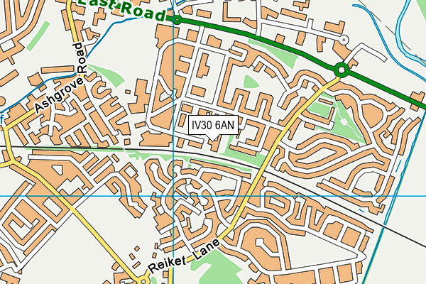 IV30 6AN map - OS VectorMap District (Ordnance Survey) IV30 6AN map - OS VectorMap District (Ordnance Survey)