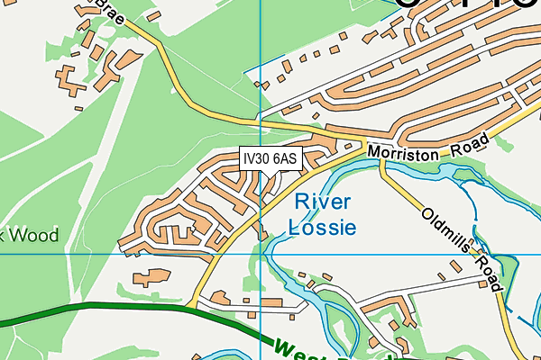 IV30 6AS map - OS VectorMap District (Ordnance Survey) IV30 6AS map - OS VectorMap District (Ordnance Survey)
