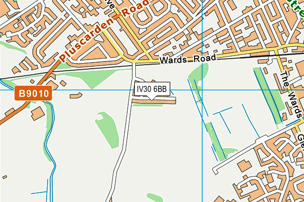 IV30 6BB map - OS VectorMap District (Ordnance Survey) IV30 6BB map - OS VectorMap District (Ordnance Survey)