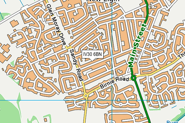 IV30 6BN map - OS VectorMap District (Ordnance Survey) IV30 6BN map - OS VectorMap District (Ordnance Survey)