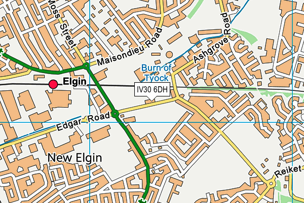 IV30 6DH map - OS VectorMap District (Ordnance Survey) IV30 6DH map - OS VectorMap District (Ordnance Survey)