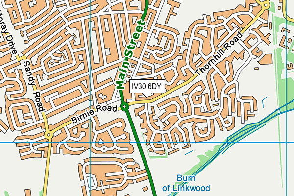 IV30 6DY map - OS VectorMap District (Ordnance Survey) IV30 6DY map - OS VectorMap District (Ordnance Survey)