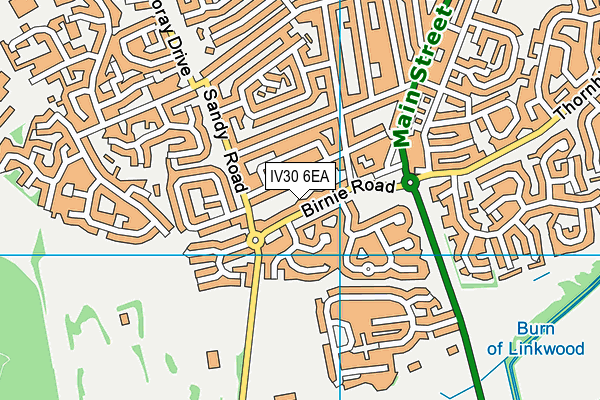 IV30 6EA map - OS VectorMap District (Ordnance Survey) IV30 6EA map - OS VectorMap District (Ordnance Survey)