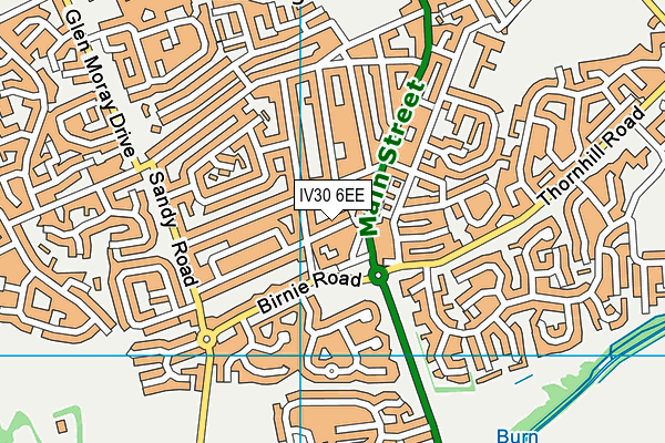 IV30 6EE map - OS VectorMap District (Ordnance Survey) IV30 6EE map - OS VectorMap District (Ordnance Survey)