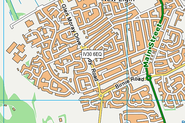 IV30 6EQ map - OS VectorMap District (Ordnance Survey) IV30 6EQ map - OS VectorMap District (Ordnance Survey)