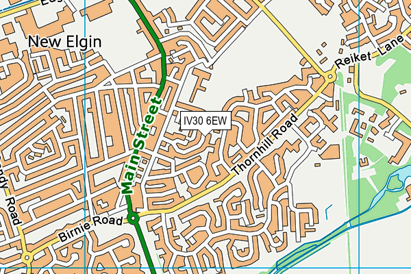 IV30 6EW map - OS VectorMap District (Ordnance Survey) IV30 6EW map - OS VectorMap District (Ordnance Survey)