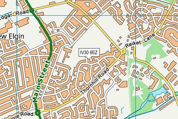 IV30 6EZ map - OS VectorMap District (Ordnance Survey) IV30 6EZ map - OS VectorMap District (Ordnance Survey)