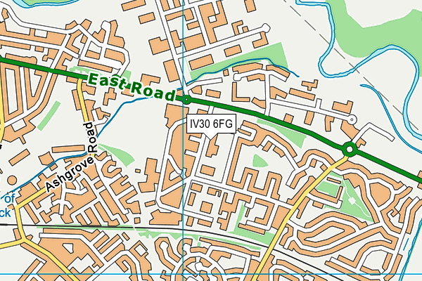 IV30 6FG map - OS VectorMap District (Ordnance Survey) IV30 6FG map - OS VectorMap District (Ordnance Survey)