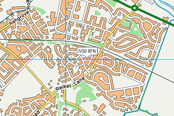 IV30 6FN map - OS VectorMap District (Ordnance Survey) IV30 6FN map - OS VectorMap District (Ordnance Survey)