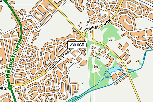 IV30 6GR map - OS VectorMap District (Ordnance Survey) IV30 6GR map - OS VectorMap District (Ordnance Survey)