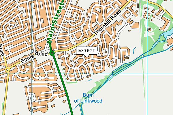 IV30 6GT map - OS VectorMap District (Ordnance Survey) IV30 6GT map - OS VectorMap District (Ordnance Survey)