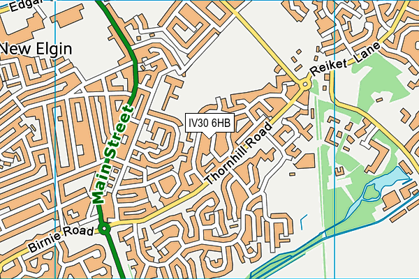 IV30 6HB map - OS VectorMap District (Ordnance Survey) IV30 6HB map - OS VectorMap District (Ordnance Survey)