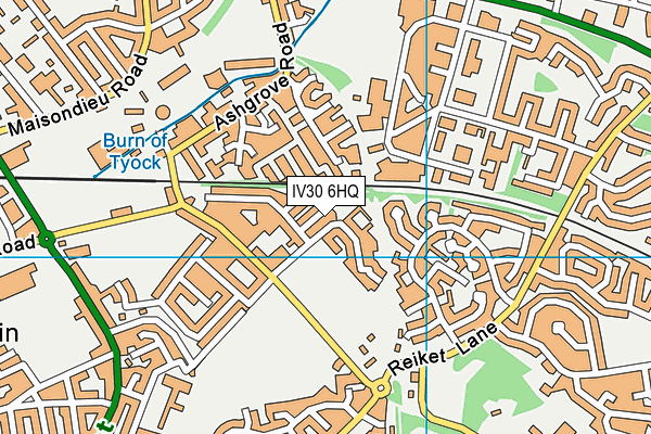 IV30 6HQ map - OS VectorMap District (Ordnance Survey) IV30 6HQ map - OS VectorMap District (Ordnance Survey)