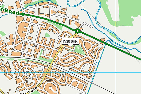 IV30 6HR map - OS VectorMap District (Ordnance Survey) IV30 6HR map - OS VectorMap District (Ordnance Survey)