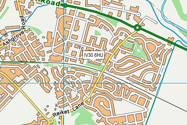 IV30 6HU map - OS VectorMap District (Ordnance Survey) IV30 6HU map - OS VectorMap District (Ordnance Survey)