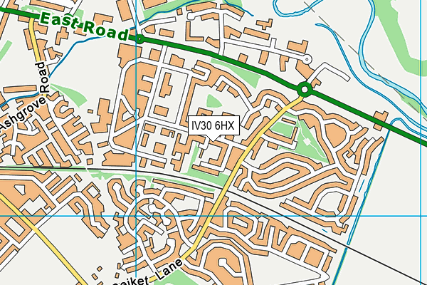 IV30 6HX map - OS VectorMap District (Ordnance Survey) IV30 6HX map - OS VectorMap District (Ordnance Survey)