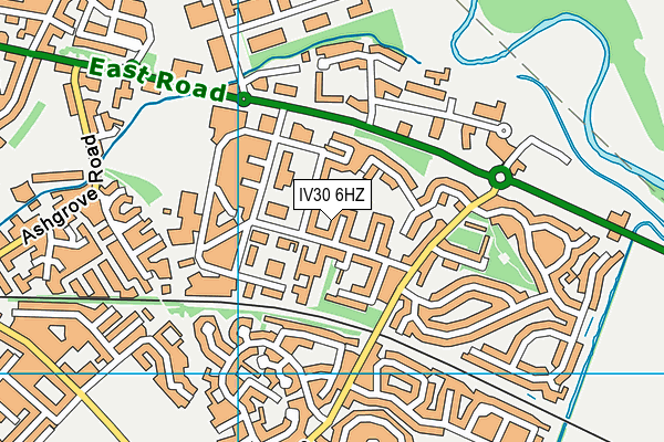 IV30 6HZ map - OS VectorMap District (Ordnance Survey) IV30 6HZ map - OS VectorMap District (Ordnance Survey)