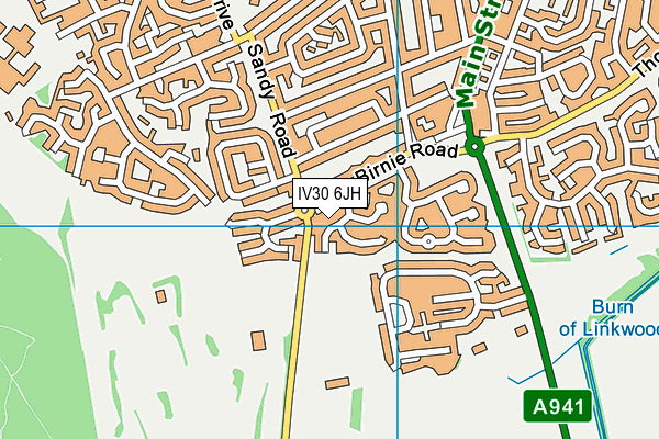 IV30 6JH map - OS VectorMap District (Ordnance Survey) IV30 6JH map - OS VectorMap District (Ordnance Survey)
