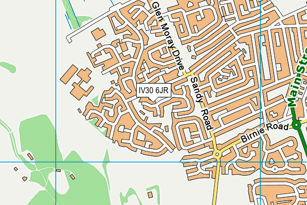 IV30 6JR map - OS VectorMap District (Ordnance Survey) IV30 6JR map - OS VectorMap District (Ordnance Survey)