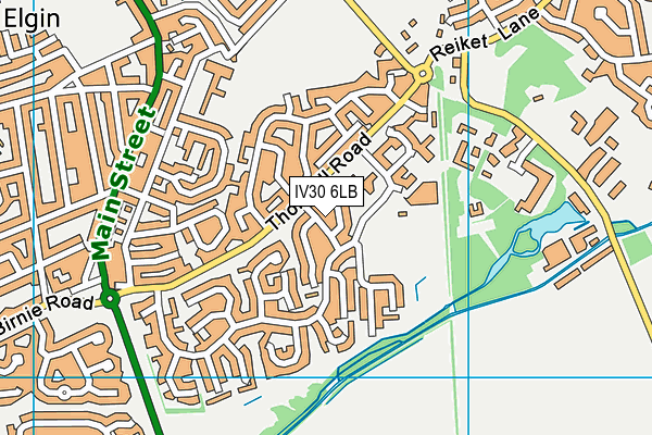 IV30 6LB map - OS VectorMap District (Ordnance Survey) IV30 6LB map - OS VectorMap District (Ordnance Survey)