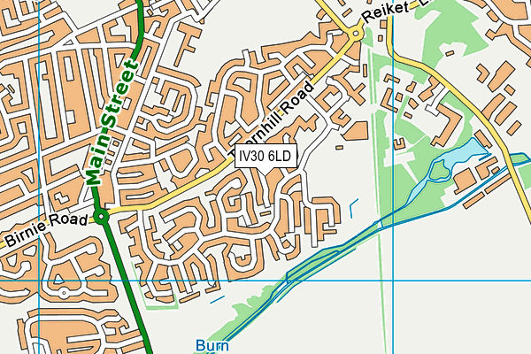 IV30 6LD map - OS VectorMap District (Ordnance Survey) IV30 6LD map - OS VectorMap District (Ordnance Survey)