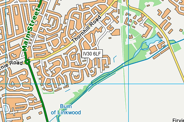 IV30 6LF map - OS VectorMap District (Ordnance Survey) IV30 6LF map - OS VectorMap District (Ordnance Survey)
