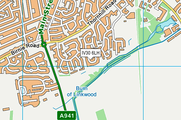 IV30 6LH map - OS VectorMap District (Ordnance Survey) IV30 6LH map - OS VectorMap District (Ordnance Survey)