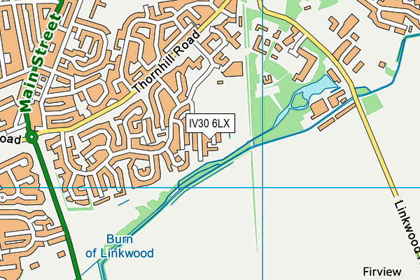 IV30 6LX map - OS VectorMap District (Ordnance Survey) IV30 6LX map - OS VectorMap District (Ordnance Survey)
